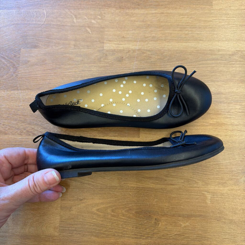 Cat & Jack Black Ballet Flats - 13