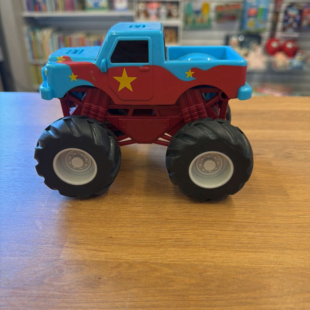 Blue Monster Truck