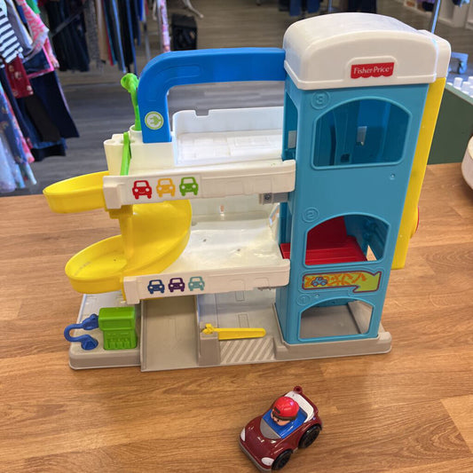 Little People Parking Garage w/ 1 Car