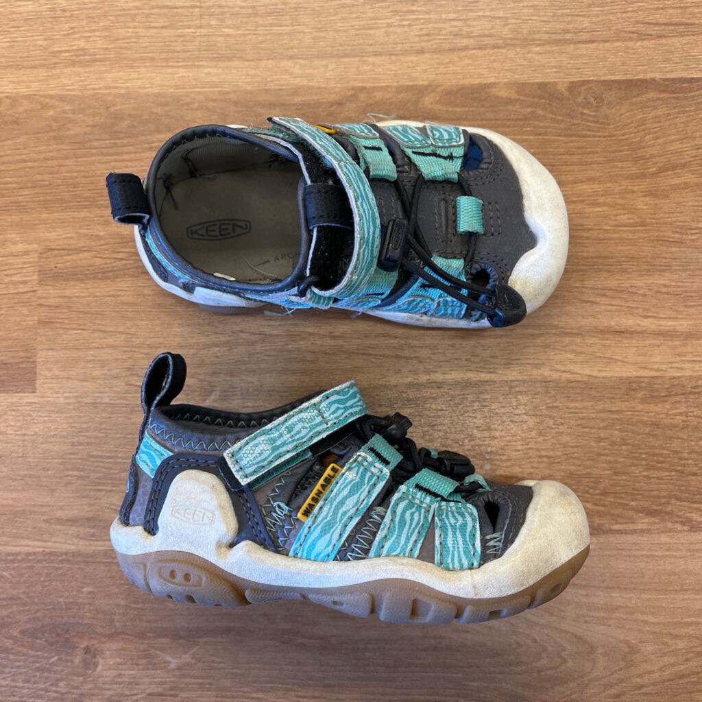 Keen Blue Sandals (wear) - 8
