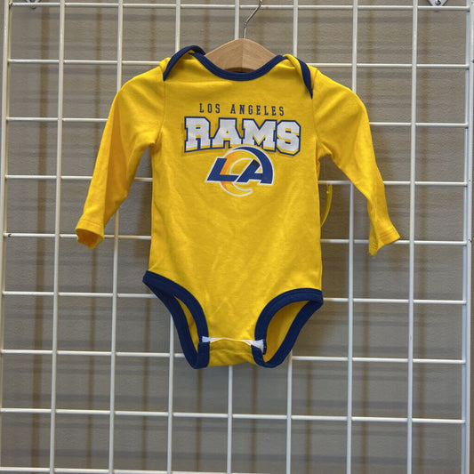 NFL LA Rams LS Onesie 6/9m