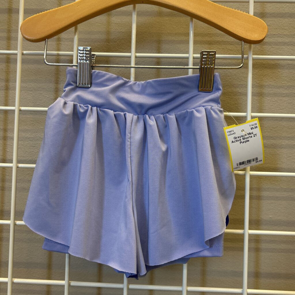 Grayson Mini Active Shorts 2T