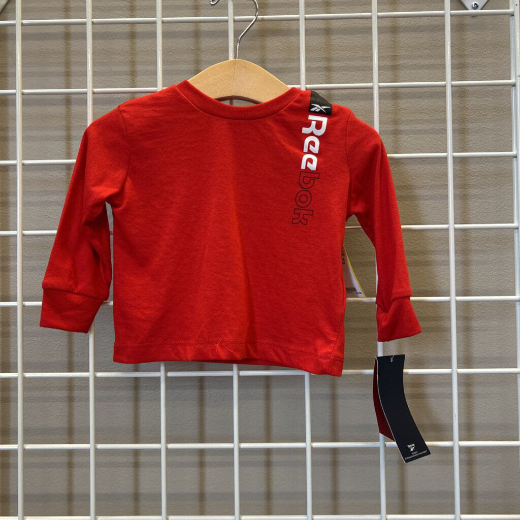 NWT Reebok LS Tee - 6/9m