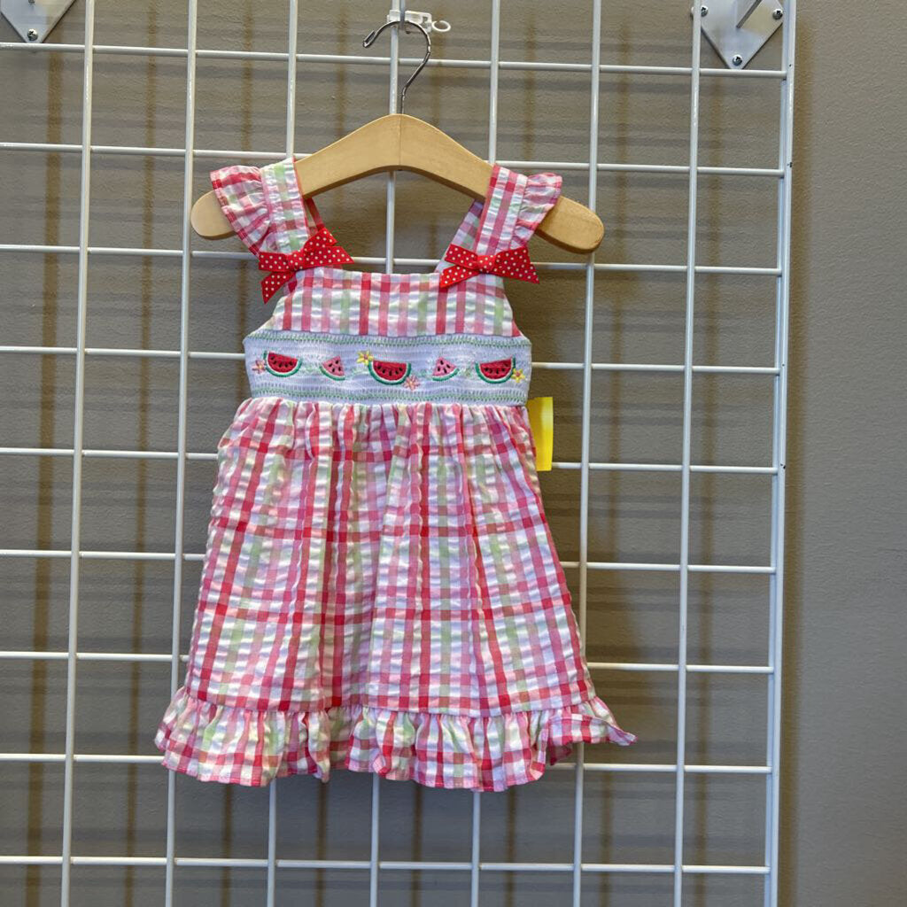 NWT Good Lad Watermelon Tank Dress 6/12m