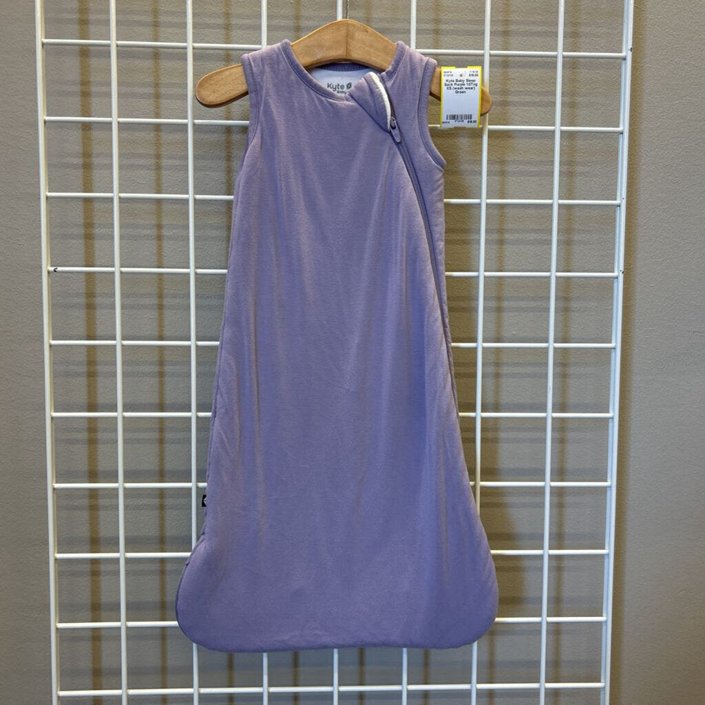 Kyte Baby Sleep Sack Purple 1.0Tog XS (wash wear)