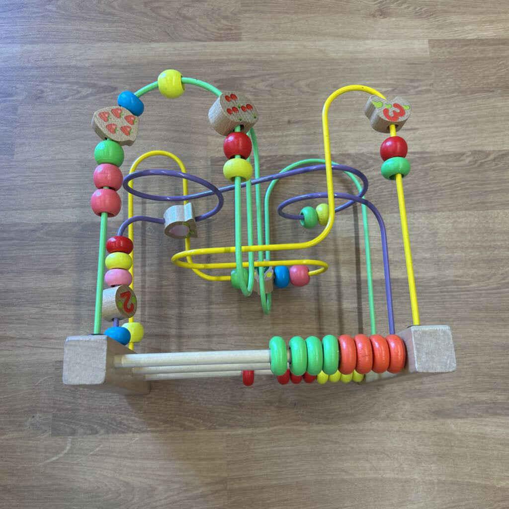 Wood Bead Maze Toy