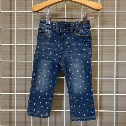 Cat & Jack Heart Skinny Jeans - 18m