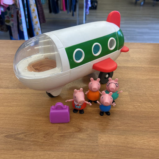 Peppa Pig Plane w/ Figures