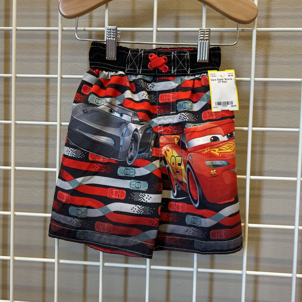 Cars Swim Shorts - 3T