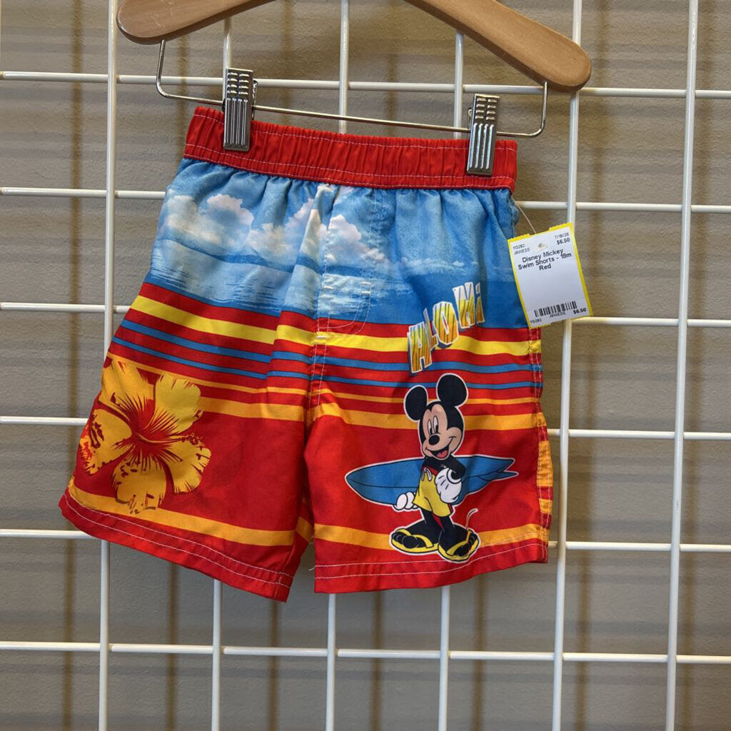 Disney Mickey Swim Shorts - 18m