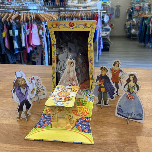 Crocodile Creek Beauty & The Beast Puzzle w/ Figures