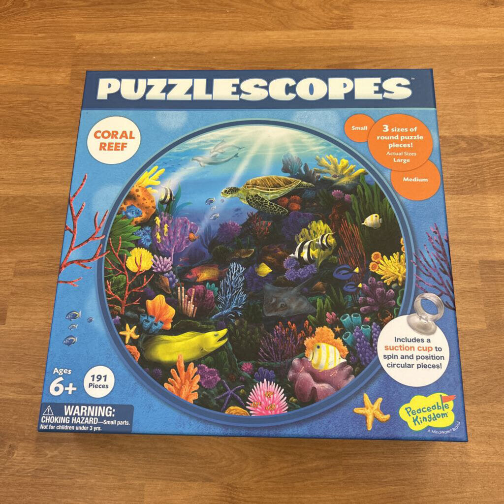 Peaceable Kingdom Puzzlescopes - Coral Reef