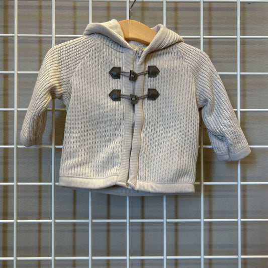 Snug Zip Sweater - 6/9m