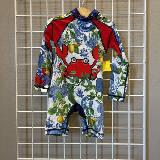 Krio Color Crab LS One Pc Swim - 2/4