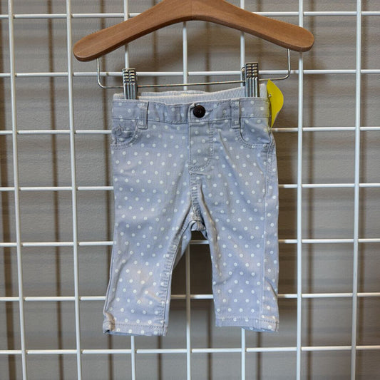 Osh Kosh Dot Pull On Pants - 6m