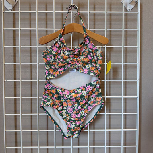 Art Class Floral One Pc Swim - 6/7