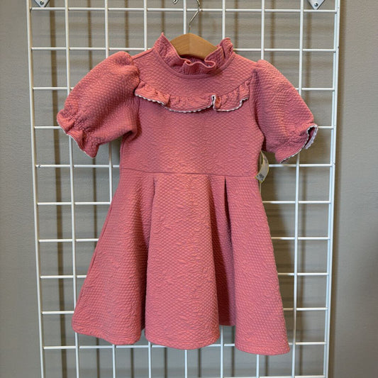 Janie & Jack Quilted SS Dress - 5