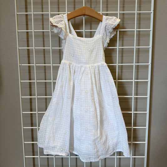 Cat & Jack Eyelet Tank Dress - 5T
