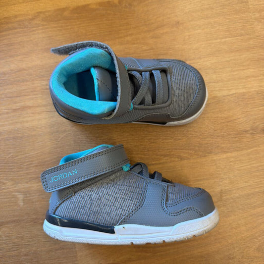Jordan Grey High Top Sneakers - 6