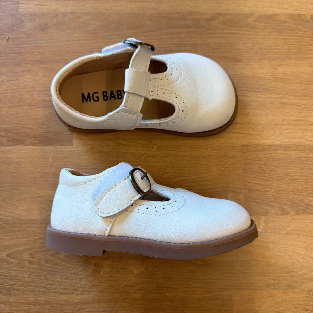 MG Baby White Mary Janes - 5