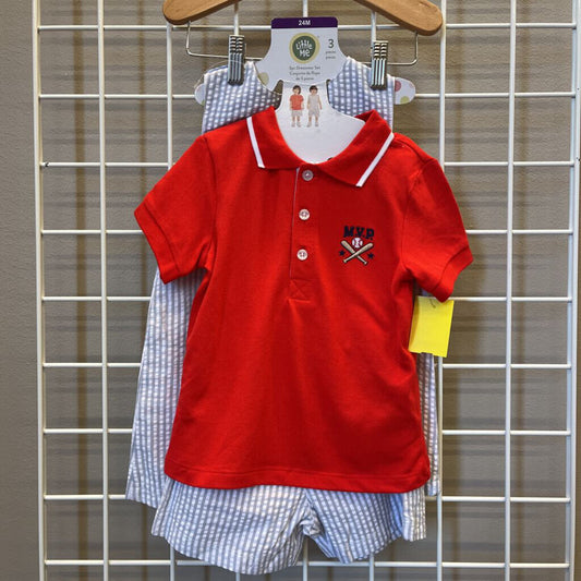 NWT Little Me MVP Three Pc Set - 24m