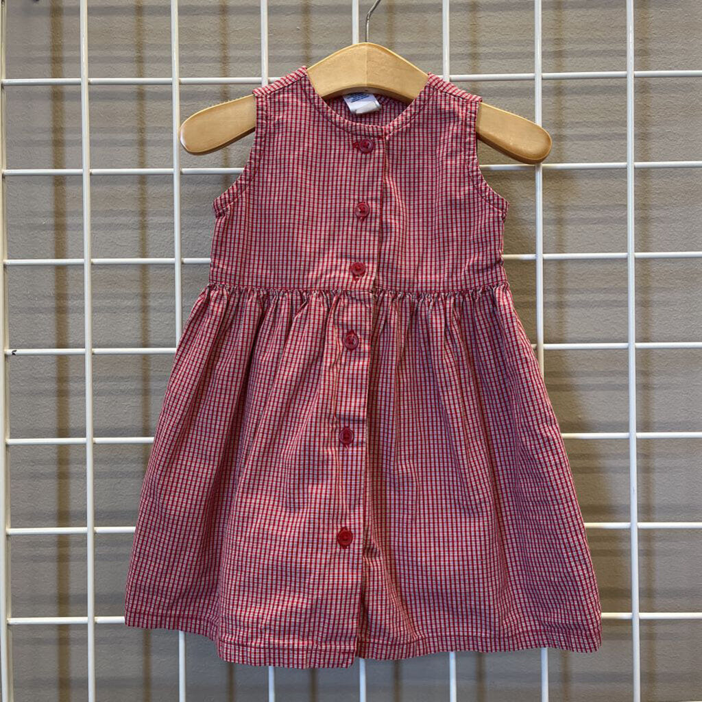 Old Navy Gingham Tank Dress - 12/18m