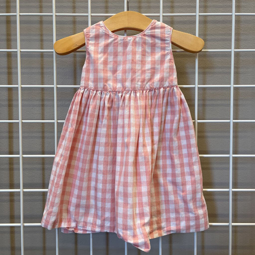 Bout'chou Gingham Tank Dress - 12m
