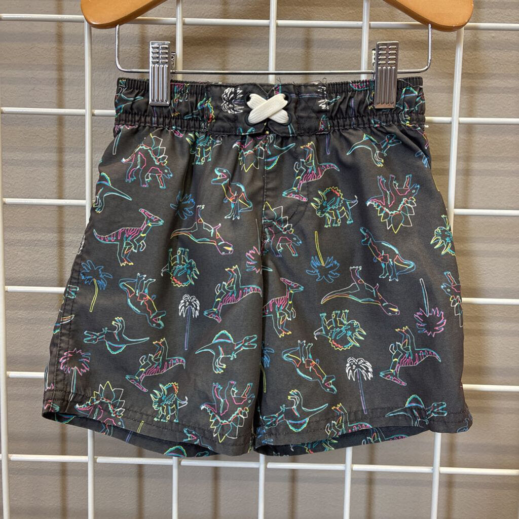 Cat & Jack Dino Swim Shorts - 5T