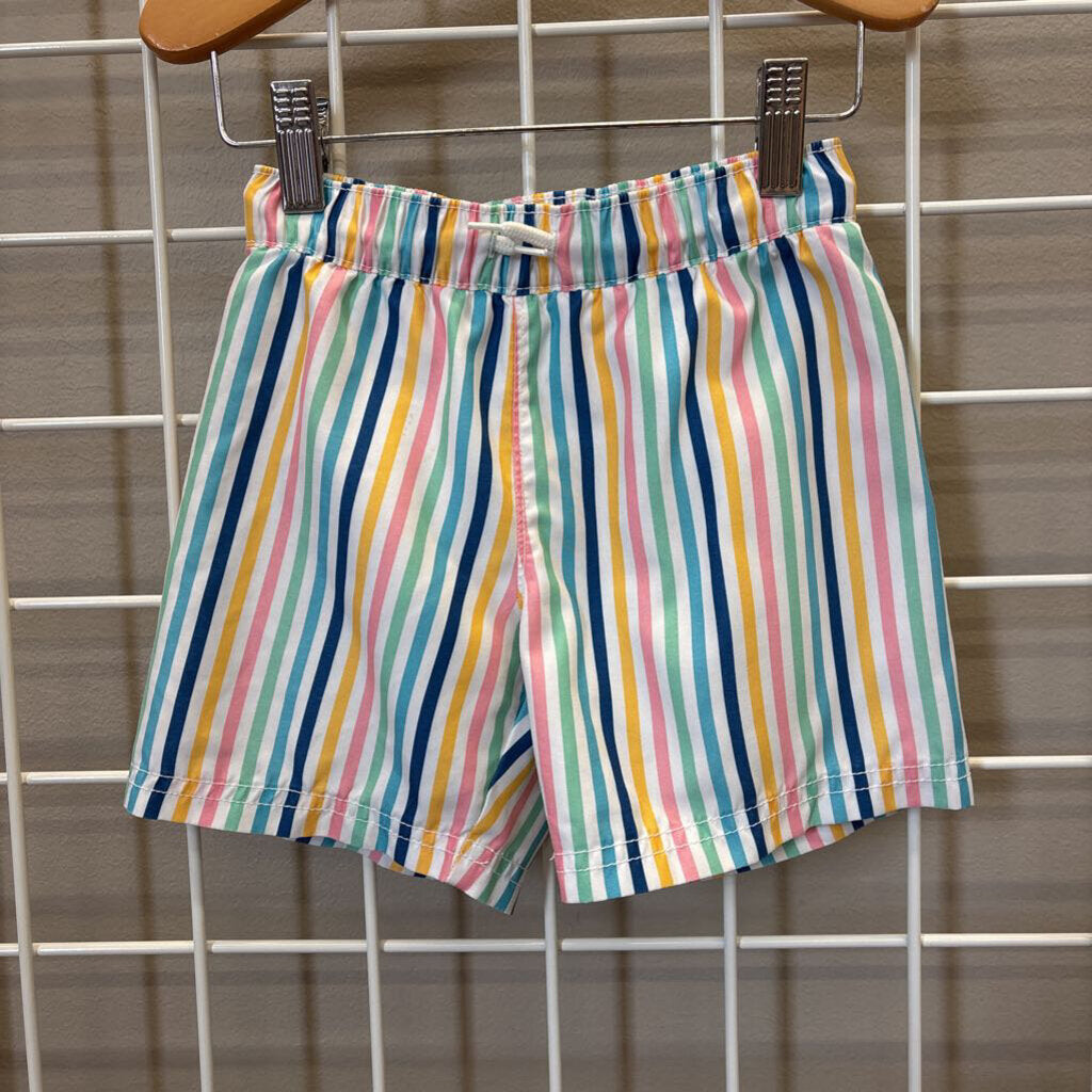 Old Navy Stripe Swim Shorts - 3T