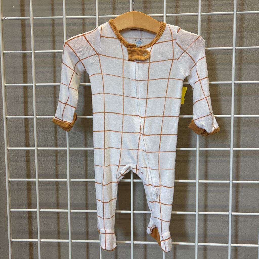 Cloud Island Square Soft Zip Sleeper - NB