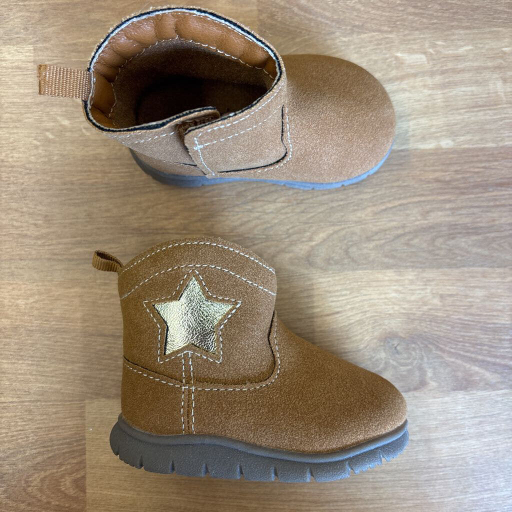 Carter's Brown Star Boots - 3