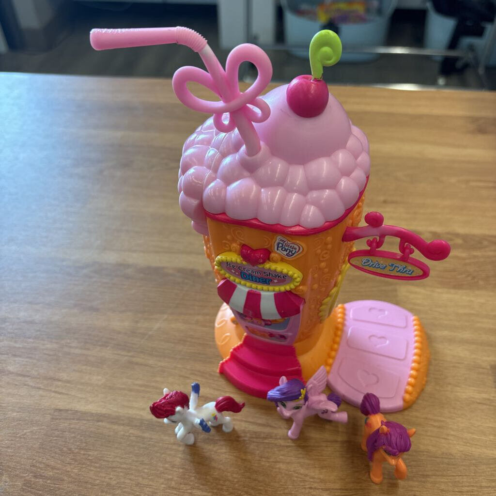 My Little Pony Ice Cream Shake Diner Play Set
