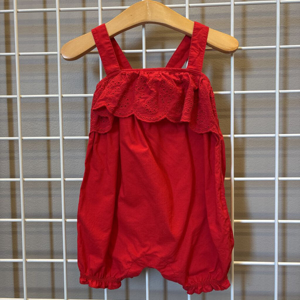 Carter's Eyelet Tank Bubble Romper - 12m