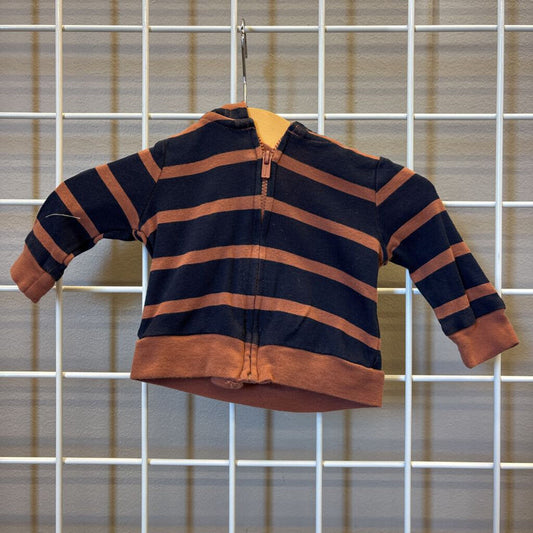 Gerber Stripe Zip Sleeper - NB