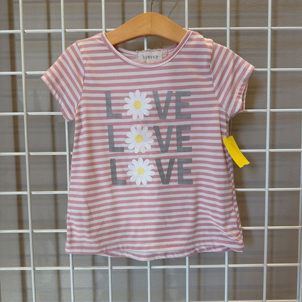 Btween Striped LOVE Tee - 5