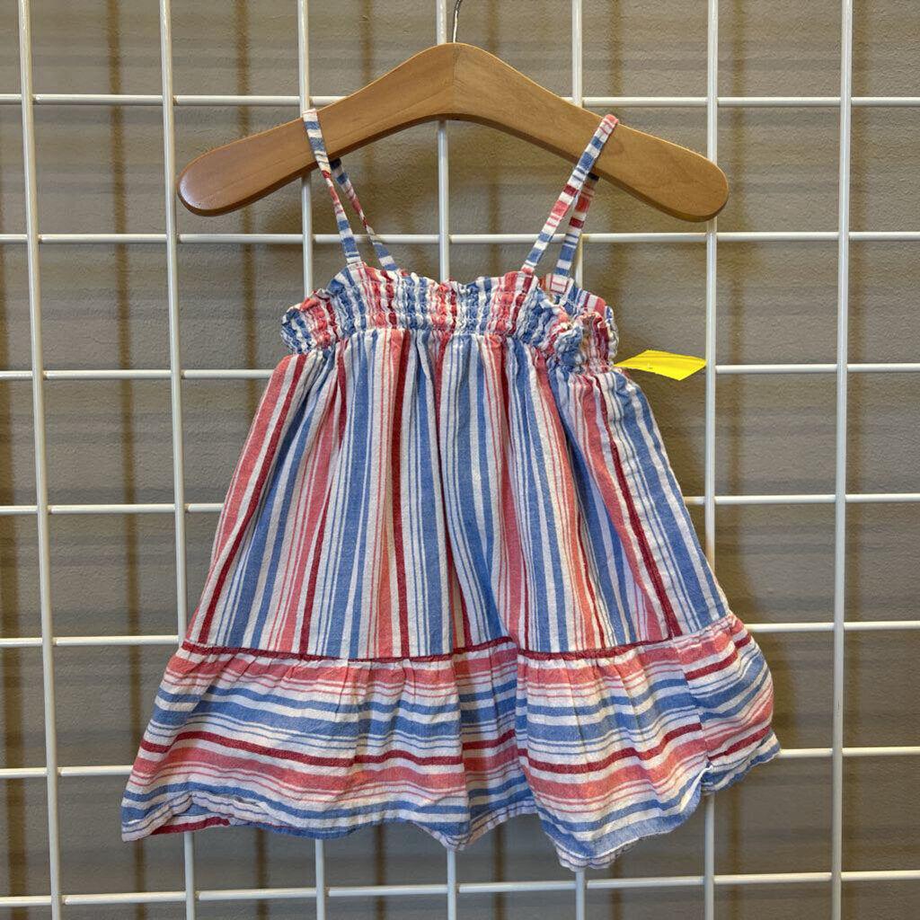 Osh Kosh Striped Linen Blouse - 12m