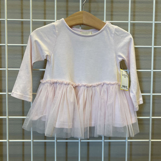 First Impressions Tulle LS Tee - 12m