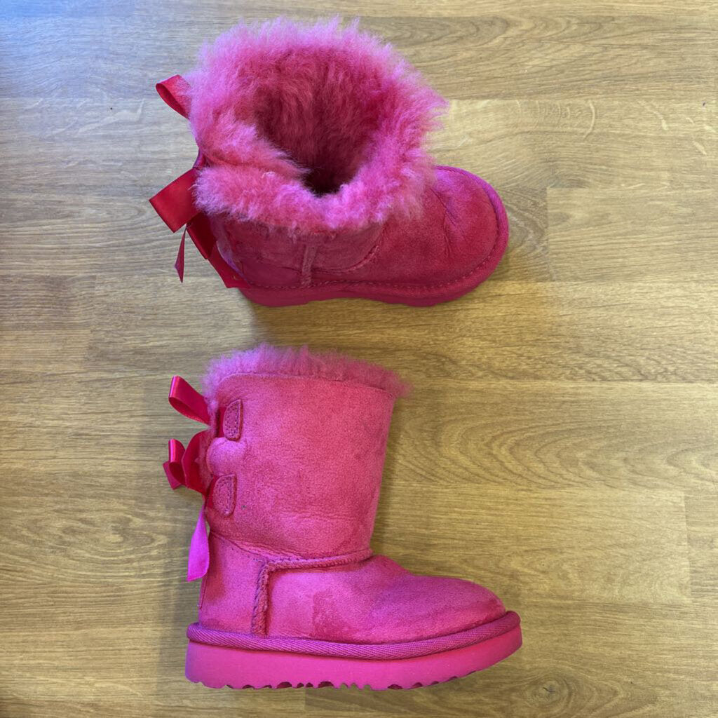 Ugg Pink Furry Boots - 6