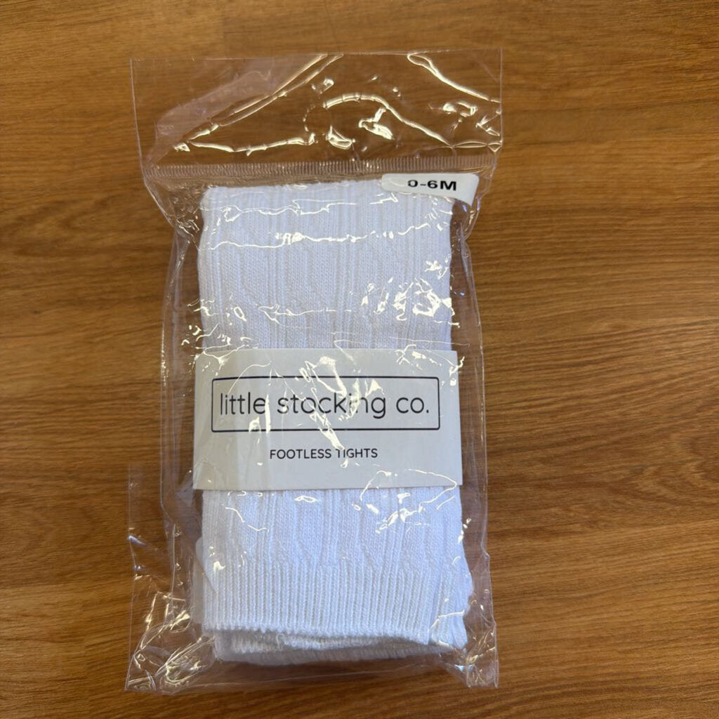 NEW Little Stocking Co. Footless Tights - 0/6m