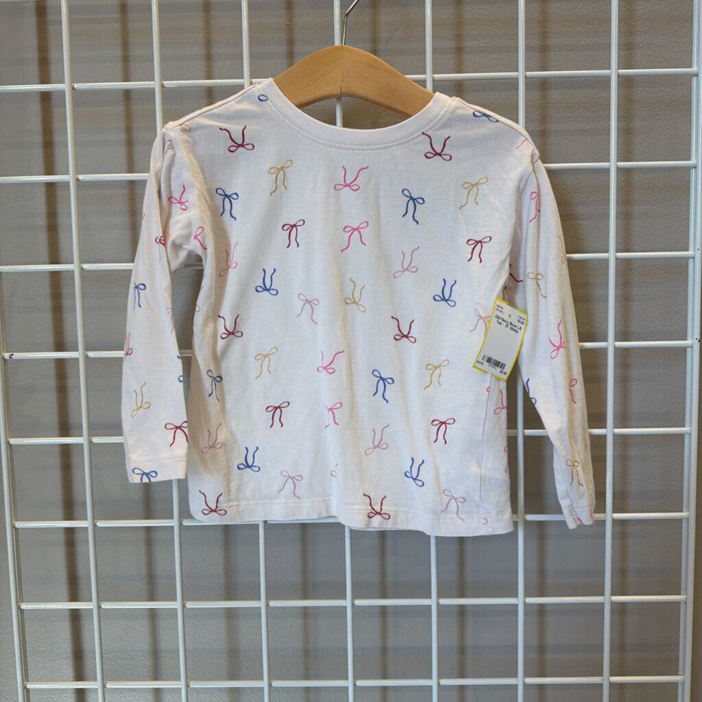 Old Navy Bow LS Tee - 3T