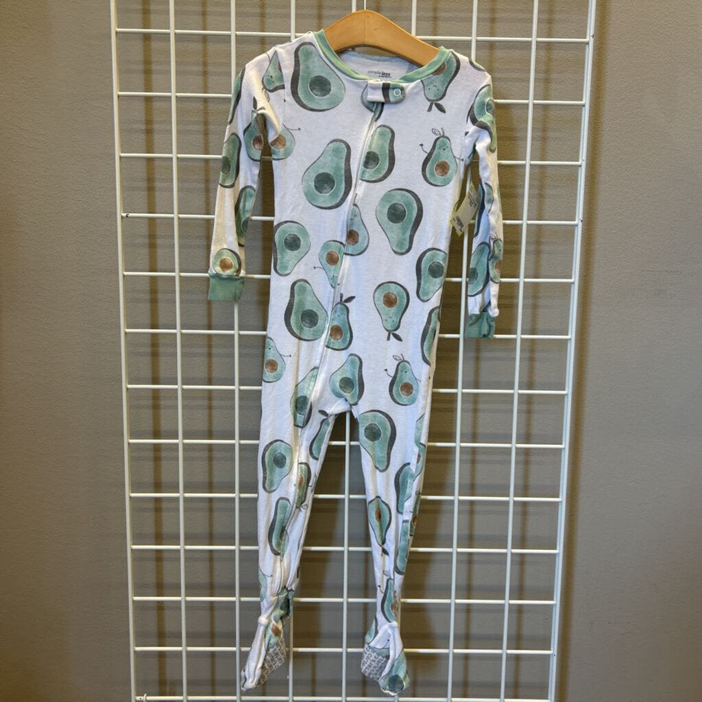 Carter's Avocado Zip Sleeper - 3T