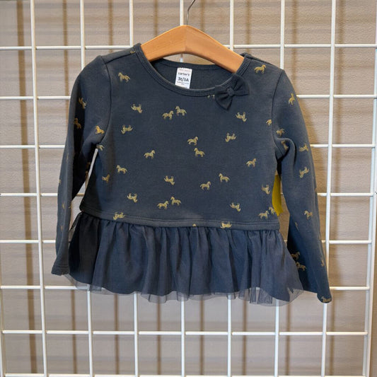 Carter's Horse LS Top - 3T