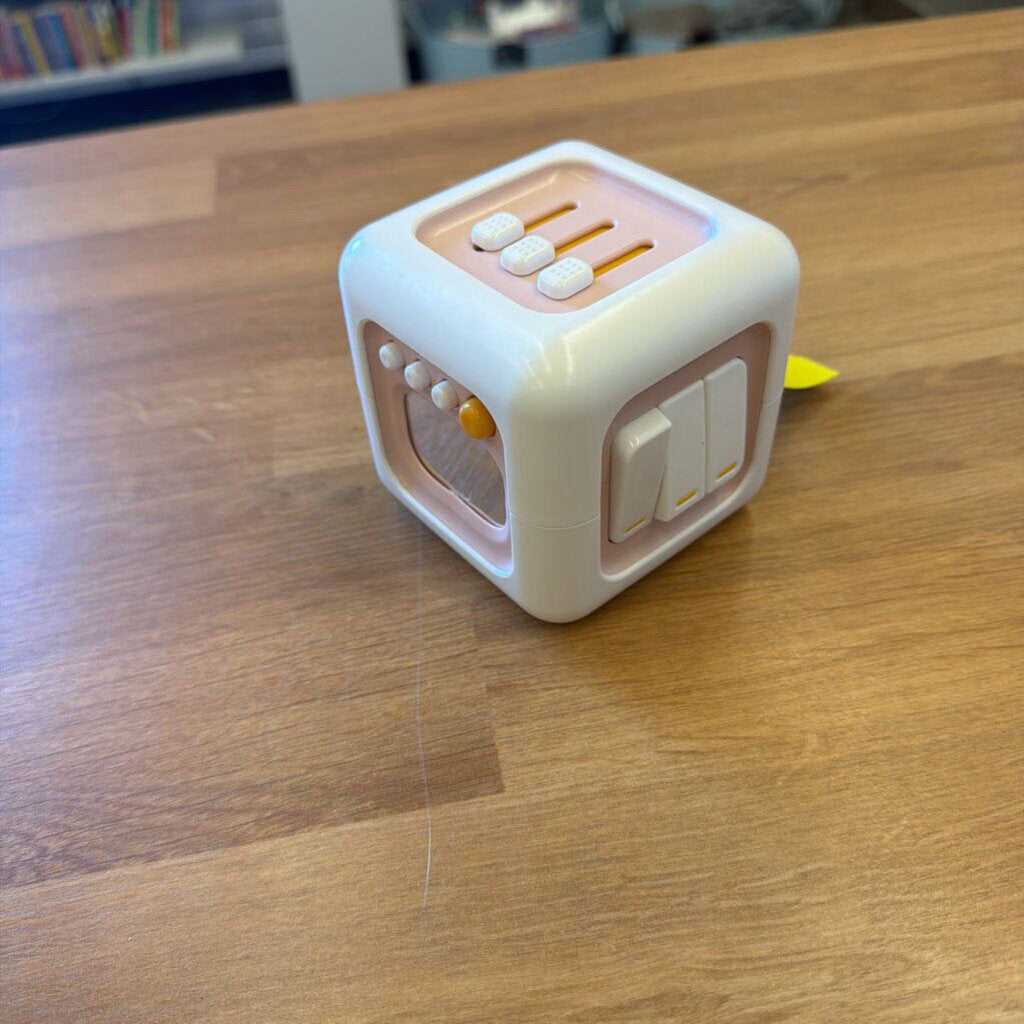 Pink Busy Cube