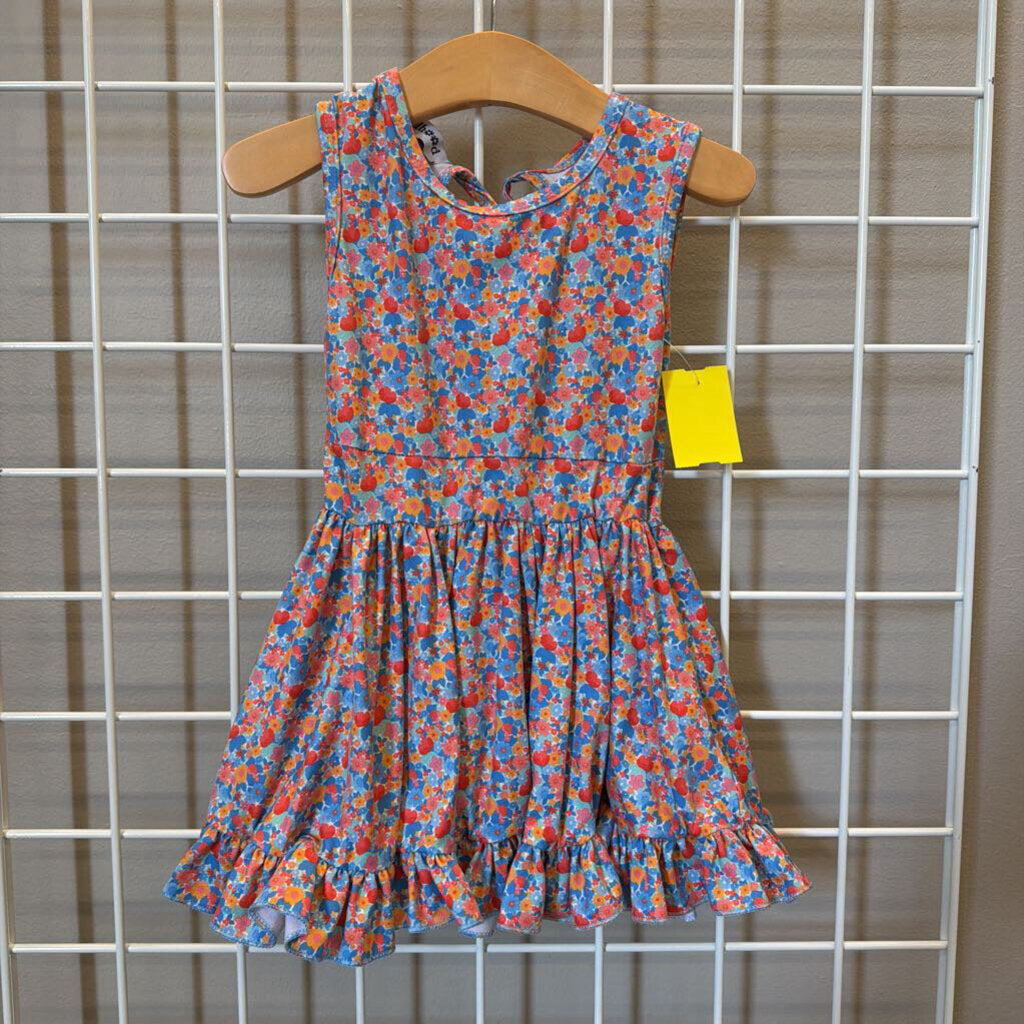 Girlhood Floral SS Twirl Dress - 3