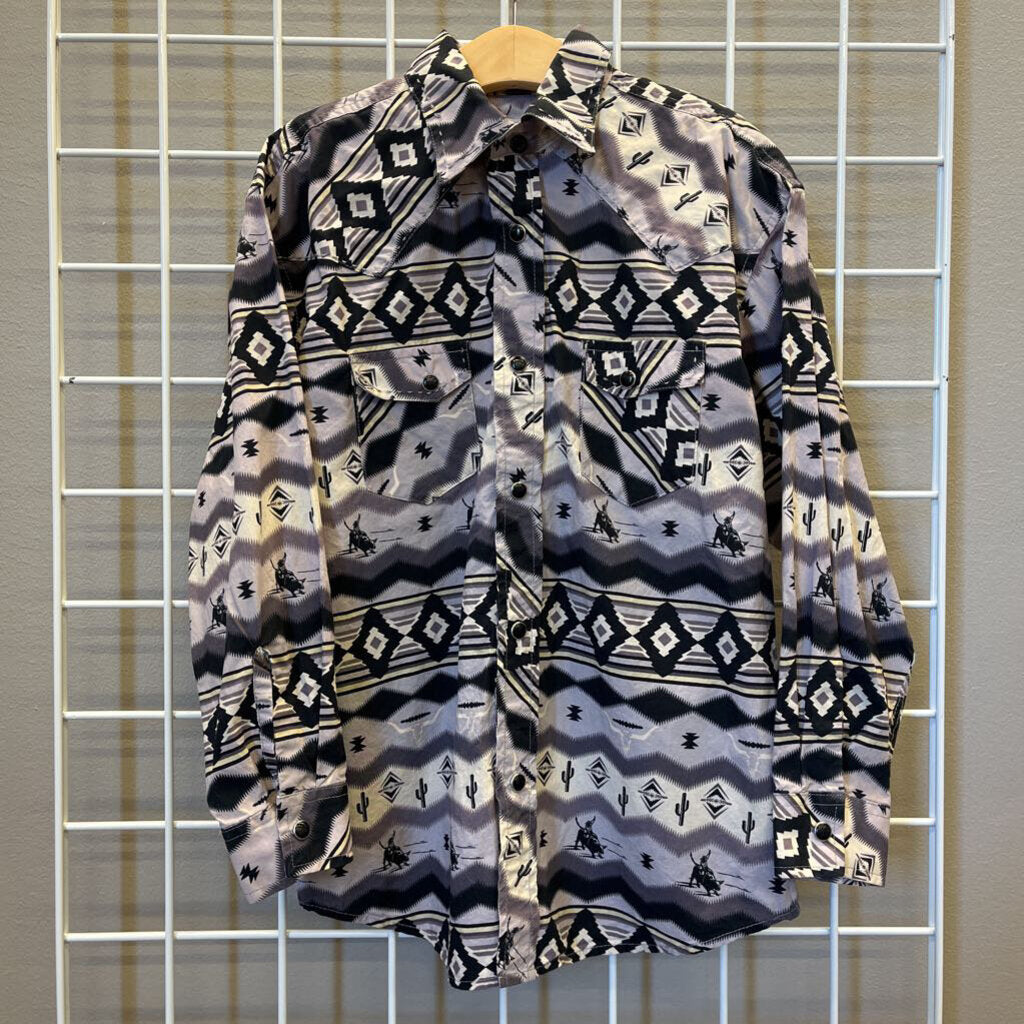 Rock & Roll Denim Western LS Snap - 8/10