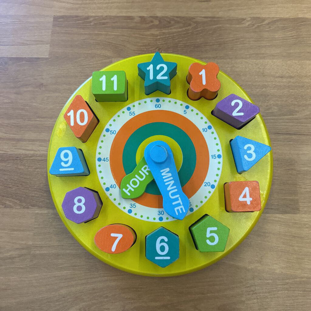 Melissa & Doug Shape Sorting Clock