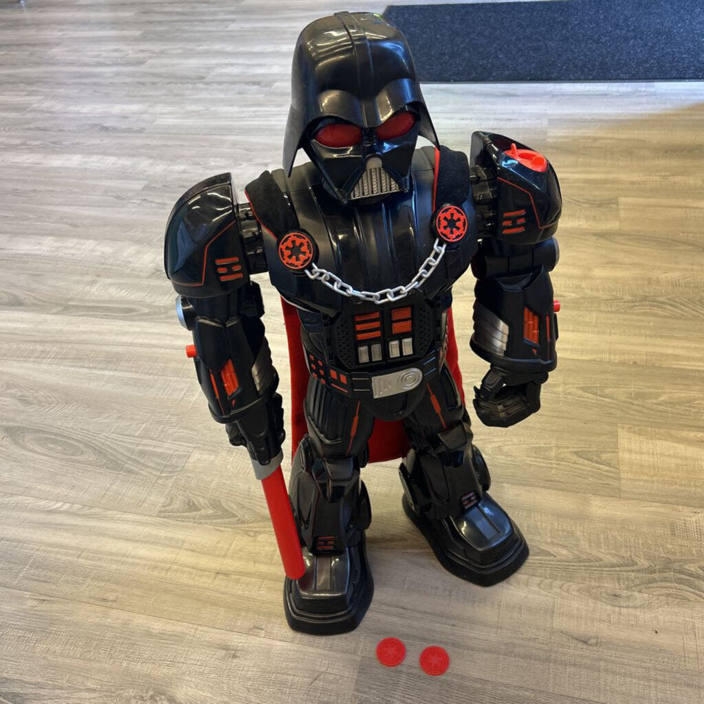 Imaginext Darth Vader Bot (comes with 2 discs)