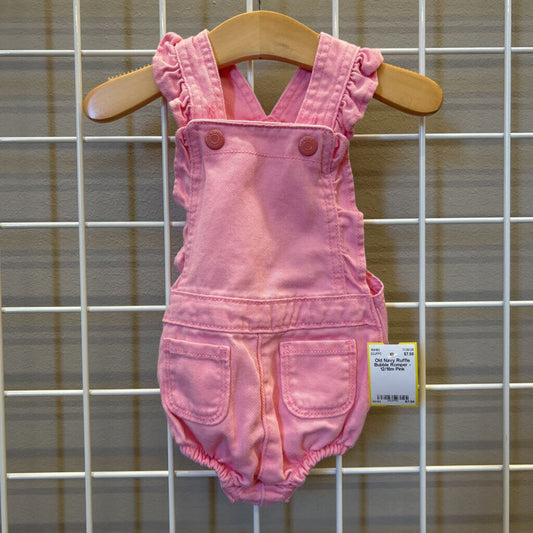 Old Navy Ruffle Bubble Romper - 12/18m