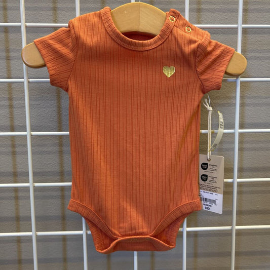 NWT Proudly Ribbed SS Onesie - NB