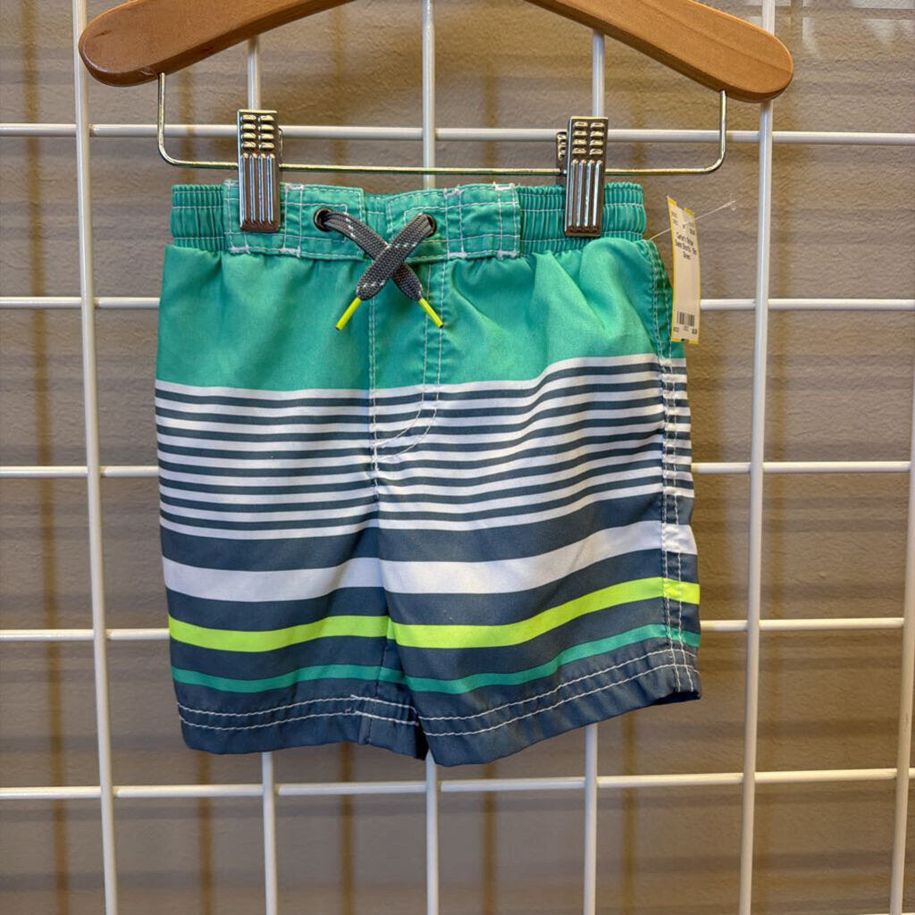 Carter's Stripe Swim Shorts - 18m